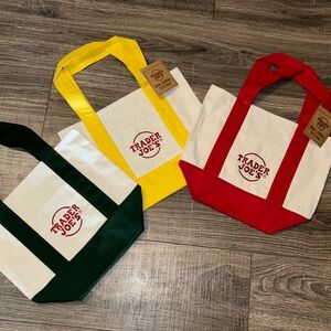 Trader Joe's Mini Canvas Tote